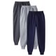 thumbnail image 1 of Pantalones deportivos casuales de color sólido con cordón ajustable para hombre, 1 of 2
