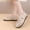 Beige, variant on Women's Casual Sport Mary Jane Walking Shoes, Breathable Hollow Mesh Design with Cushion Sole and Non Slip Grip, Lace up Sneakers for Gym Daily Wear