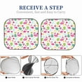 thumbnail image 6 of Zufioo Cute Flamingo Print Folding Car Windshield Sun Visor, Anti-ultraviolet Sun Visor, Suitable for Trucks, Vans Car Accessories-Medium, 6 of 6