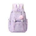 thumbnail image 2 of WAYUTE Kids Backpack Stylish Large Capacity Star Print Backpacks for Girls Cute Everyday Use Versatile Twin Shoulder Design Bookbag Casual School Activities, 2 of 7