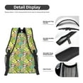 thumbnail image 4 of Goofa Cartoon Panda And Leaf Pattern Comfortable Student Backpack - Ergonomic Design, Durable, Water-Resistant, Multi-Compartment,Travel, and Outdoor Activities, 4 of 5