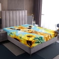 thumbnail image 3 of Erosebridal Drap-Housse Rustique Vache Simple, Ensemble de Draps Imprimé Vache Simple, Décoration Patchwork Faune, 2 Pcs (Sans Drap Plat), 3 of 6