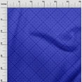 thumbnail image 3 of oneOone Cotton Cambric Medium Blue Fabric Geometric Quilting Supplies Print Sewing Fabric By The Yard 56 Inch Wide, 3 of 4