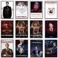 thumbnail image 2 of Hannibal TV Show Poster Mads Mikkelsen Classic Thriller Horror Film Print Canvas Wall Art Pictures for Club Bedroom Home Decor, 2 of 5