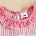 thumbnail image 6 of JUMEYU Summer Newborn Clothes Short Sleeve Baby Girl Bodysuits Cartoon Baby Clothes Soft Infant Outfits Baby Shower Gifts 0 3 6 9 12 18 24 Months (Pink,0-3 Months), 6 of 7