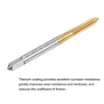 thumbnail image 4 of Unique Bargains M3.5 x 0.6 Left Hand Titanium Coated High Speed Steel Machine Straight Flute Tap, 4 of 6