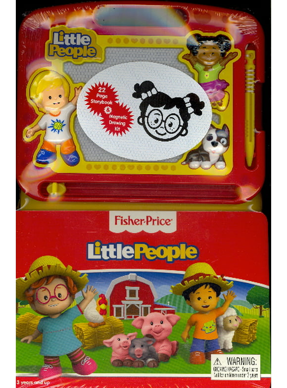 Little People Book & Magnetic Drawing Pad (Fisher-Price)