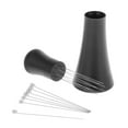 thumbnail image 3 of Espresso Hand Stirrers Tool Coffee Tamper Distributor Aluminum Alloy Handle with Stand Coffee Dispenser for Home Use Shop Cafes Style, 3 of 8