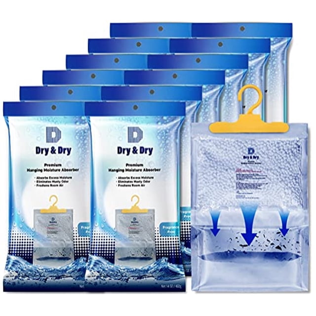 Absorbedores de humedad Dry & Dry 12 unidades 400 ml