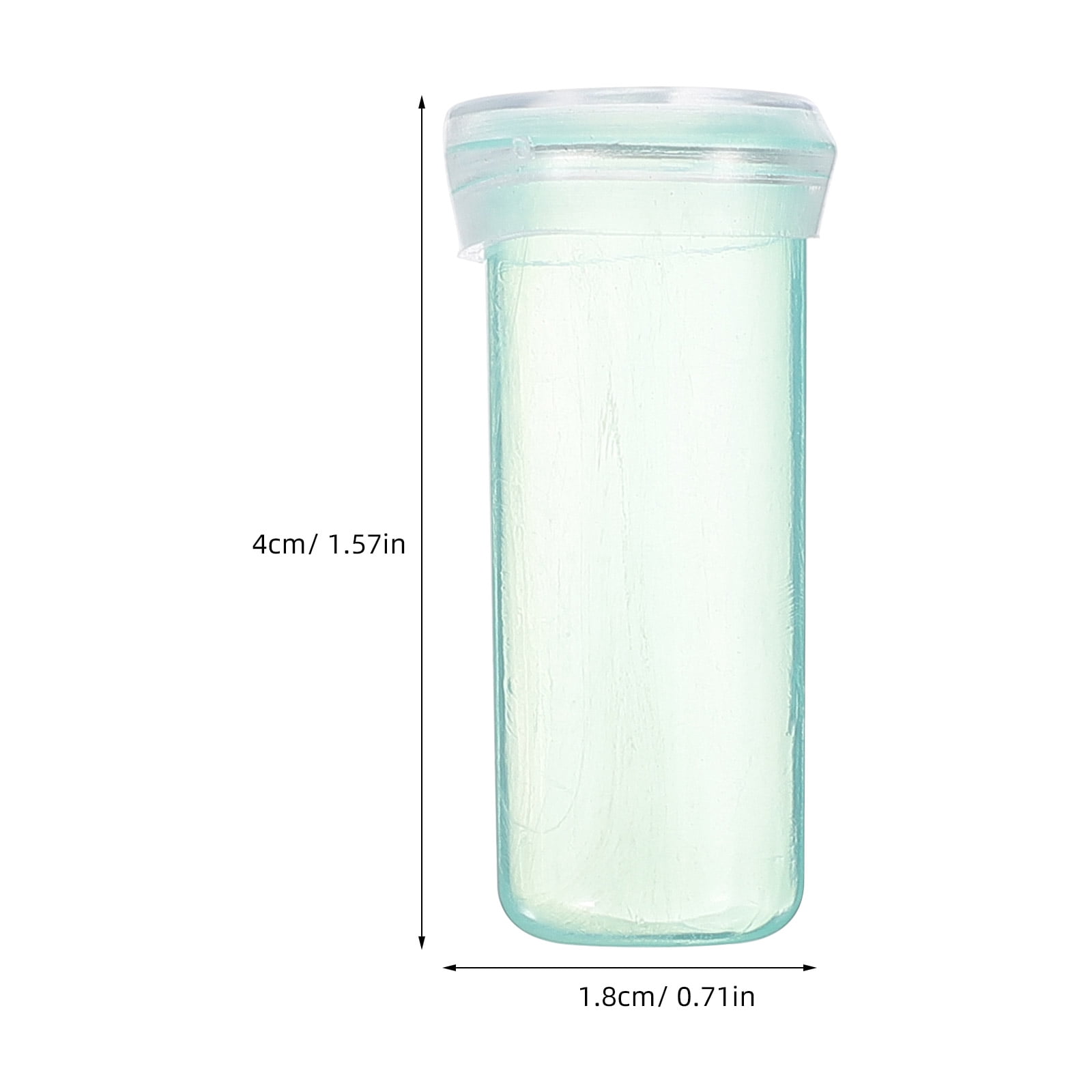 HOOWIFFY 1 Pack Single Flower Water Tube Green Plastic for Flower Arranging and Bouquet Making