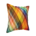 thumbnail image 2 of Bingfone Decorative Pillow Covers 16"X16" Abstract Watercolors Tartan Couch Pillow Cases Modern Farmhouse Covers For Couch Sofa Bed, 2 of 9