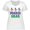 AA-White, variant on Inktastic Mardi Gras Fleur de Lis trio Women's Plus Size T-Shirt
