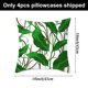 thumbnail image 2 of Laklulu-funda de almohada tropical de verano, estampado de plantas de hojas de palma, funda de almohada verde, decoración hawaiana para sofá familiar, 2 of 5
