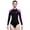Purple, variant on GKV Women’s 2mm Thermal One-Piece Long Sleeve Bikini Cut Wetsuit – Cold Resistant for Snorkeling & Surfing
