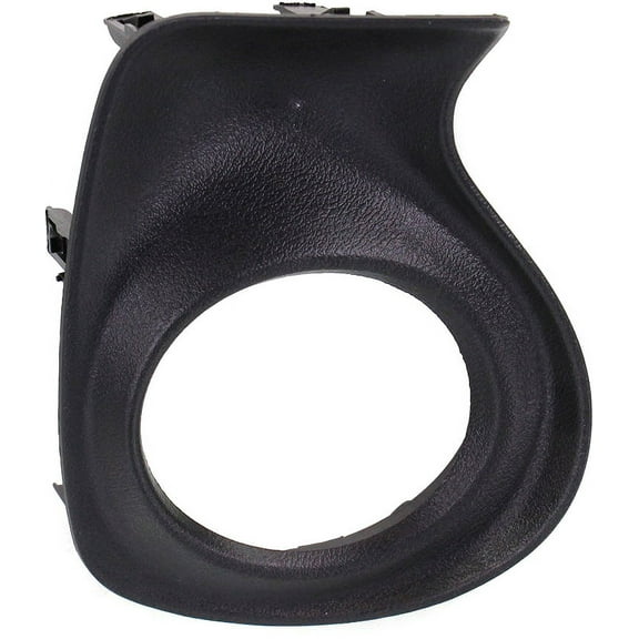 Fog Light Trim Compatible with 2011-2013 Lexus CT200h Front, Right Passenger Textured Black
