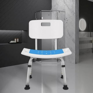 KMINA - Bath Seat Foam Cushion for Shower Chair (13.7”x10.6”x1.3”, Stool  not Included), Shower Seat Cushions for Seniors, Waterproof Cushion Bath