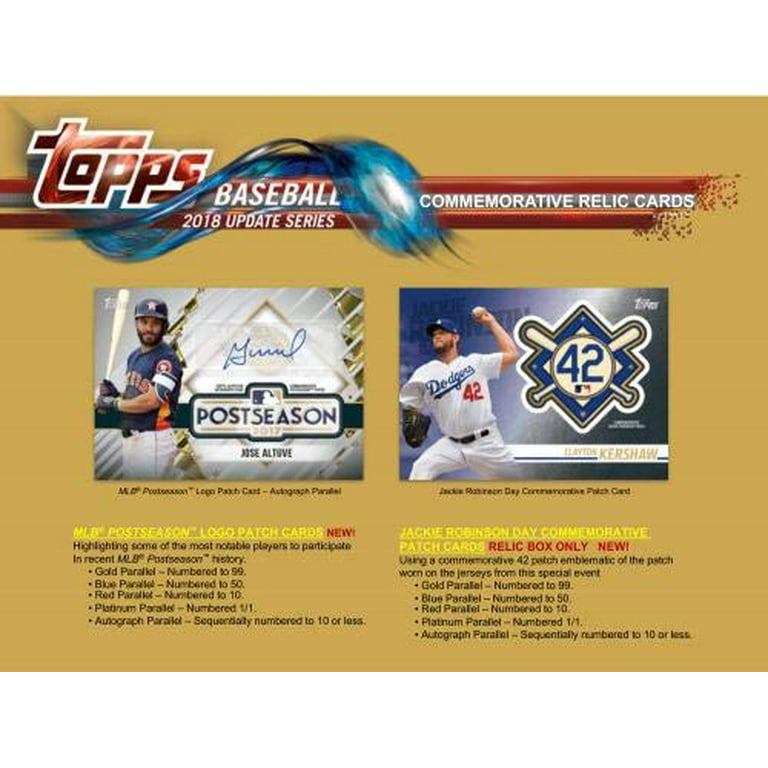 2018 Topps Updates MLB Baseball Trading Cards Blaster Box 