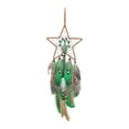 thumbnail image 3 of Ornaments Craft, Wall Hang Portable with Feathers Home Decoration Dream Net for Car Wedding, Party ,Adult, Lovers Style C, 3 of 8
