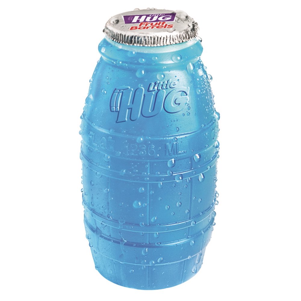 Little Hug Fruit Drink Barrels, Blue Raspberry, 8 Fl Oz, 40 Count