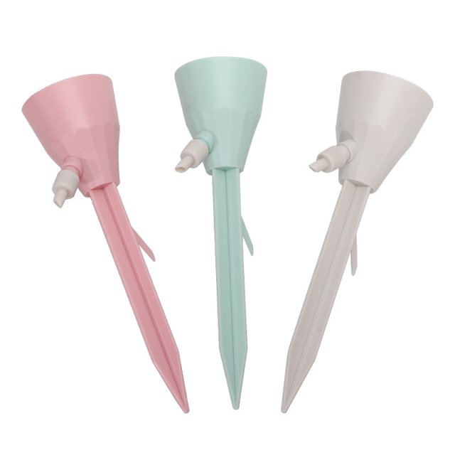 Irrigador de plantas de 8 piezas, irrigador ajustable, sistema de riego de macetas, sistema de riego automático para regar todo tipo de plantas y flores Rojo Verde