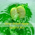 thumbnail image 2 of Sonic Green Apple Gelatin Mix, 3.94oz (2 Boxes, 12 Servings) Fruity Flavored Jello Fat-Free Easy-to-Prepare Snacks Holiday Gift Christmas Party Treat Gourmet Dessert with Bonus Snoep in Beperkte Oplag, 2 of 7