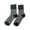 Black 5Pairs, variant on 1/5Pairs Womens Ribbed Cuff Cushioned Ankle Socks Mid Calf Socks Stretch Crew Socks Fall Winter Plush Thickened Skiing Insulation Socks Khaki 5Pairs
