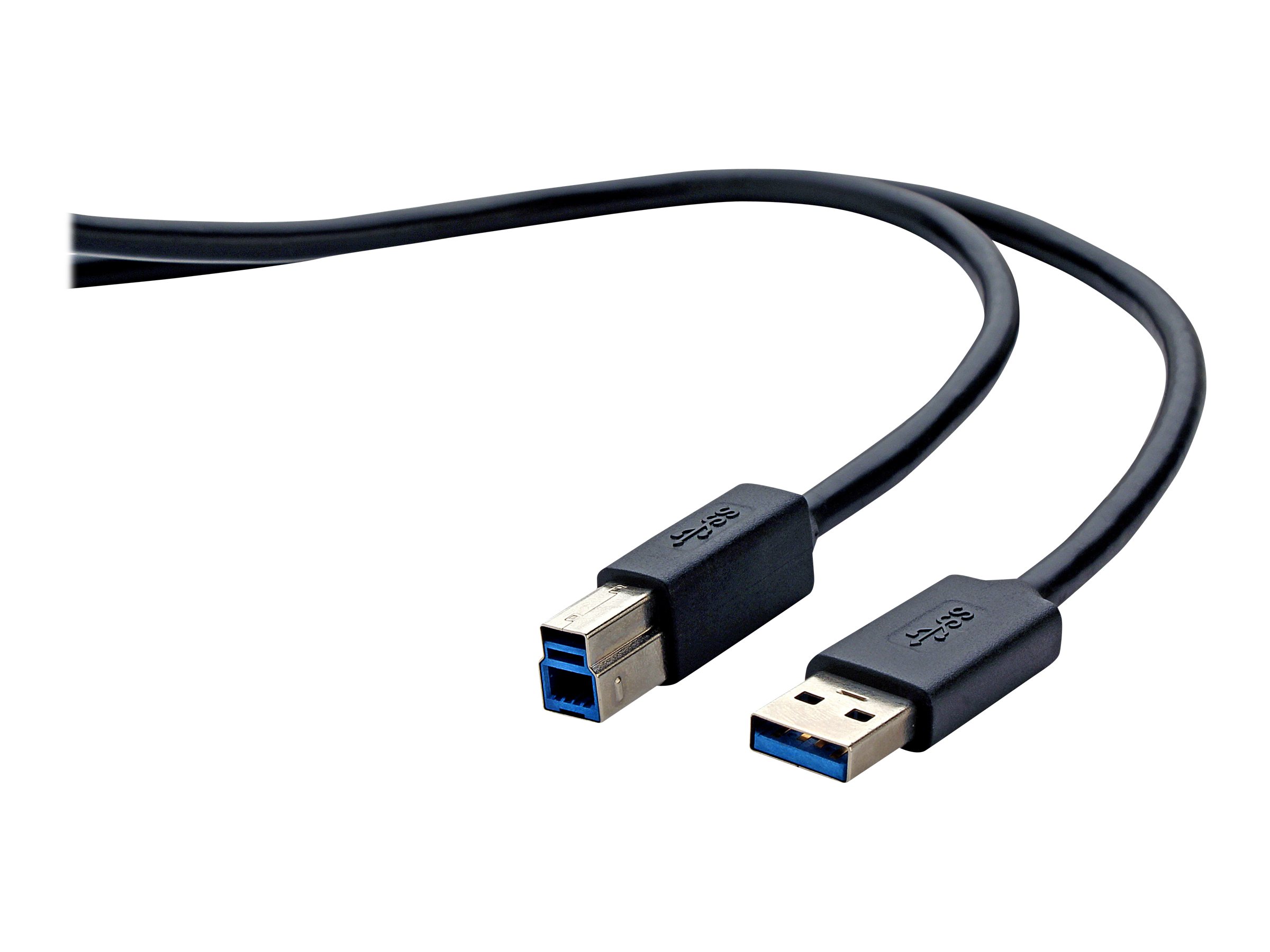 Belkin, BLKF3U159B10, SuperSpeed USB 3.0 Cable, 1 Each, Black - image 2 of 3