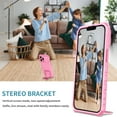 thumbnail image 5 of for iPhone 13 Pro Case with Camera Lens Slide Protection, Armour Silicone TPU Bumper Tough PC Cover with Kickstand, Military Shockproof Absorption Protective Case for iPhone 13 Pro,
Pink, 5 of 12