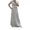 White, variant on Women’s Casual Sleeveless Self‑Tie Waist‑Band Floor‑Length Inner Abaya Dress For Ramadan‑Prayer And Everyday Dubai‑Style Wear Size S‑XXL Plus Size Friendly