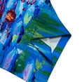 thumbnail image 6 of CLOOCL Short Sleeve Blouse Water Lilies 3D Printed T-Shirt Summer Female Tops Plus Size, 6 of 6