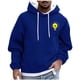 thumbnail image 2 of Dolkfu Sudadera con capucha para hombres, sudadera de manga larga estampada, camiseta deportiva con cordón para hombres XXXXL, 2 of 5