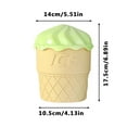 thumbnail image 2 of PEONAVET Machine à Crème Glacée en Forme de Crème Glacée Seau à Crème Glacée Boisson Champagne Vin Rouge Bière Machine à Crème Glacée Maison et Extérieur, 2 of 9