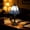 A-6A, variant on MMJ Night Light Table Lamp Seagull Modern Bedside Lamp Soft Warm Light for Bedroom Living Room Nightstand Home Decor Glass European Style 14.17x7.87x5.91in