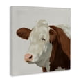 thumbnail image 2 of Stupell Industries Rustic Lodge Farm Friend Cow Portrait Canvas Art, 17 x 17, by Marcus Prime, 2 of 8