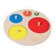 thumbnail image 1 of Tablero de clavijas con perillas de madera, rompecabezas de aprendizaje, material educativo preescolar, juguete sensorial, tablero de agarre para juegos de interior opcional, 1 of 8