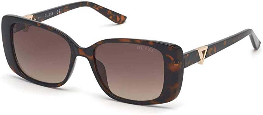 GUESS - Guess Women's Sunglasses Dark Havana Frames with Gradient Brown ...