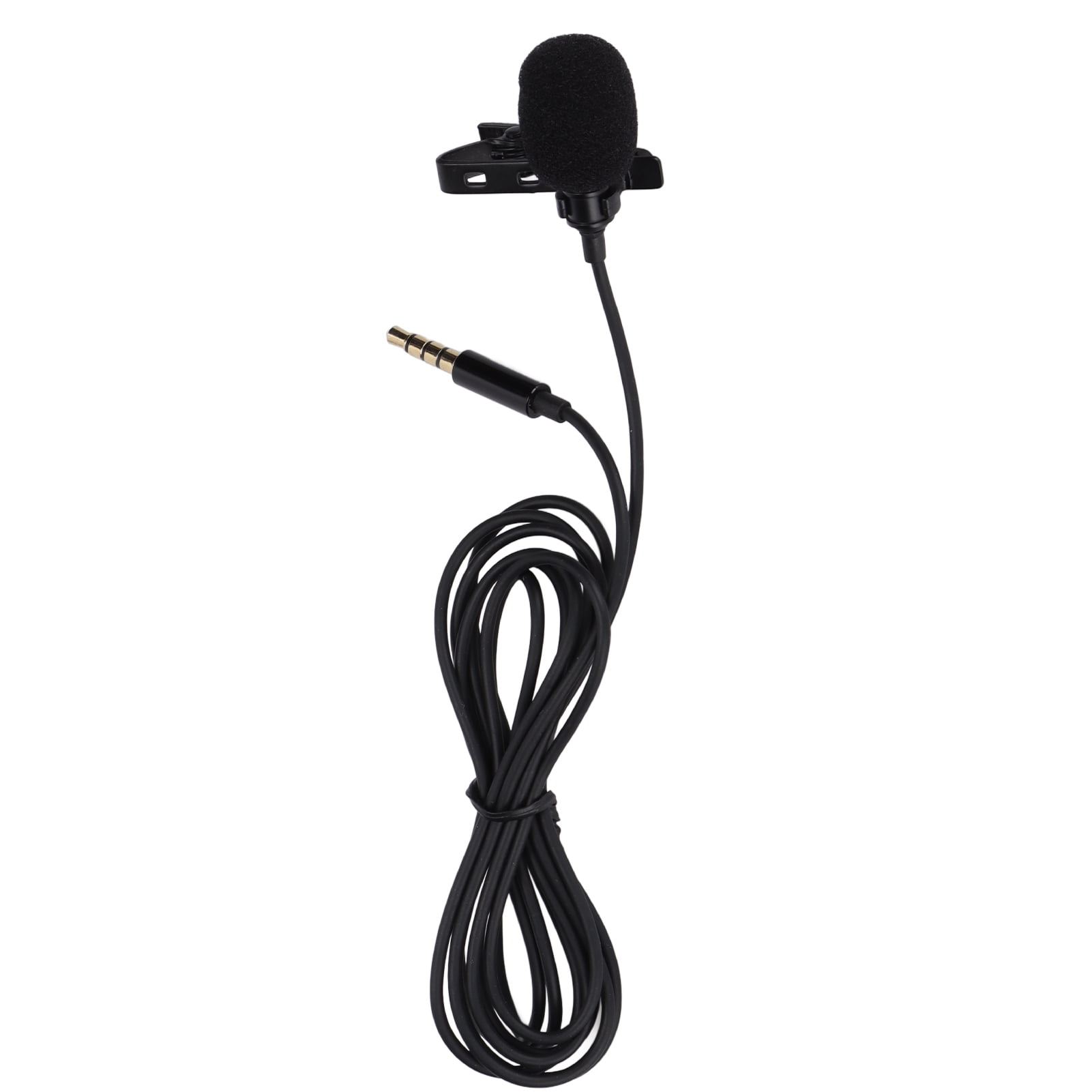 Spptty Mini Lapel Microphone Portable Clip‑on Wired Lapel Microphone