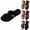 Black, variant on Orthopedic Dress Shoes for Women 2026 Summer Flip Flops No Slip Comfortable Arch Support Slide Flats Hollow Mesh Toe Ring Indoor Sneaker Black