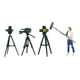 thumbnail image 1 of Figuras de personajes de películas en miniatura a escala 1/64 para decoración de escritorio, kit de construcción de diorama Fotografía Blanco, 1 of 9