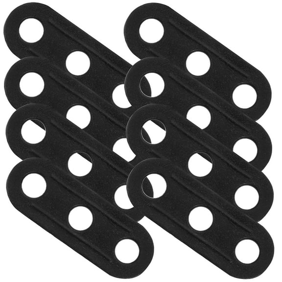 50 Pcs Three-eye Tent Rope Adjustment Buckle 3-hole Canopy (50pcs) Luggage Accessories Reusable Fasteners Tents Plastic