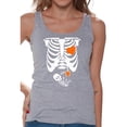 thumbnail image 1 of Awkward Styles Women's Halloween Graphic Tank Tops Skeleton Baby, 1 of 4