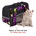 thumbnail image 4 of Grape Bag, 900D Oxford Cloth Dog Carrier with Nylon Webbing, 17x10x11.8 Inches, 4 of 7
