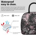 thumbnail image 3 of Womens Black and Pink Of Leopard Print Lunch Box for Work,Insulated Lunch Bag for Women,Loncheras Para Mujer,Leakproof Adult Lunch Bag for Work,Beach,Travel,Picnic,Camping, 3 of 7