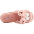 thumbnail image 5 of Women's Cute Bunny Bedroom Slippers Open Toe Indoor Slides House Slippers (5-6 women, Pink Bunny), 5 of 7