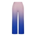 thumbnail image 3 of BXINGOHAI Womens Yoga Sweatpants Wide Leg High Waisted Lounge Pajamas Pants Comfy Workout Loose Pants with Pockets Pink L, 3 of 7