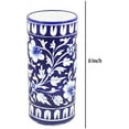 thumbnail image 3 of India Meets India Handicraft Ceramic Flower Vase, eco Friendly Cylindrical Shaped Pot Decorative Home, Offices, Best Gifting, Made by Awarded Indian Artisan, 3 of 3
