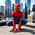 thumbnail image 3 of Super Spider Hero Full Jumpsuit, Halloween Cosplay Outfit, Fashionable Film and Television Cosplay Costume, 3 of 4