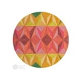 thumbnail image 2 of 5X5 Area Rug, Bed, Living, room, Round Carpet, Geometric Carpet, Handmade, 2 of 7