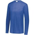 thumbnail image 2 of Augusta Sportswear 376 Casual Teen Crew Neck Shirt Male Royal Heather M, 2 of 2