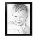 thumbnail image 2 of ArtToFrames 15" x 19" Black Stain Picture Frame, 15x19 inch Black Wood Poster Frame (WOM-4088), 2 Pack, 2 of 8